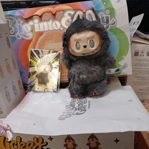 Biginto Plush Doll with Colorful Face